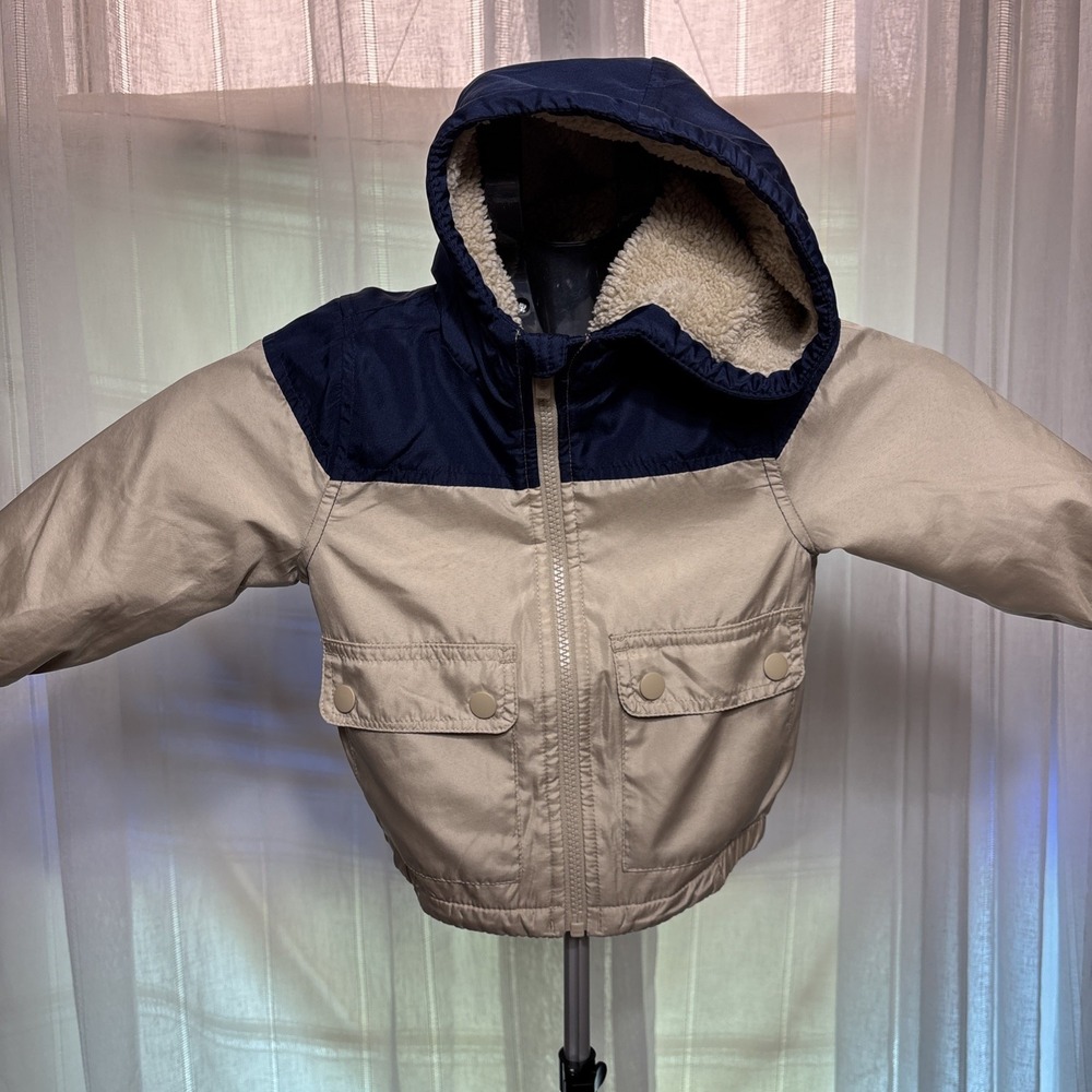 18 Month  Carter's Toddler Boy's fleece lined Hooded Jacket